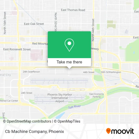 Cb Machine Company map