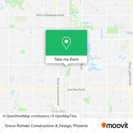 Greco Roman Construction & Design map