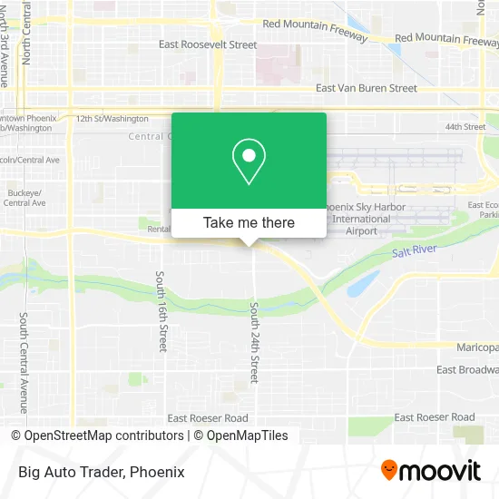 Big Auto Trader map