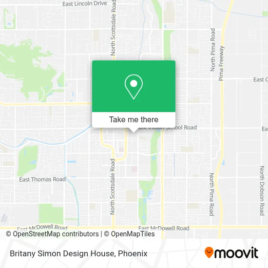 Britany Simon Design House map