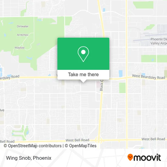 Wing Snob map