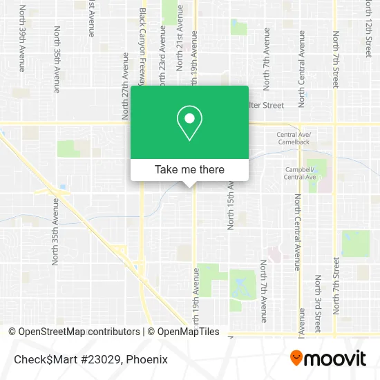 Check$Mart #23029 map