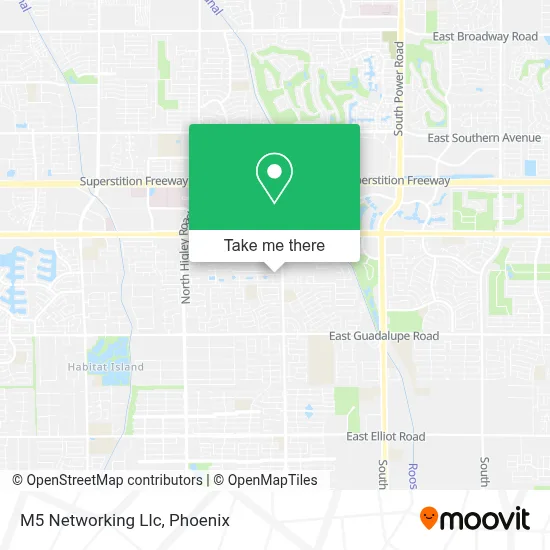 M5 Networking Llc map