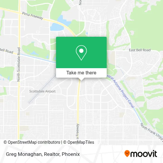 Greg Monaghan, Realtor map