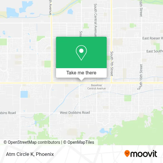Atm Circle K map