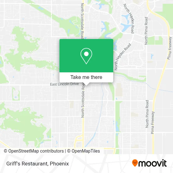 Griff's Restaurant map