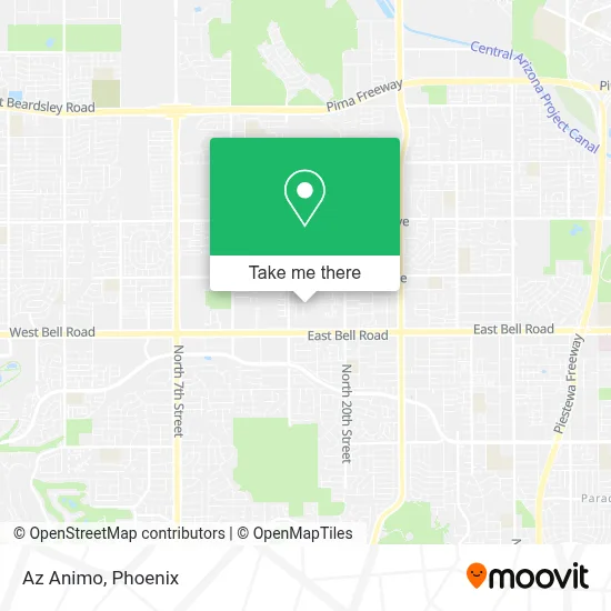 Az Animo map