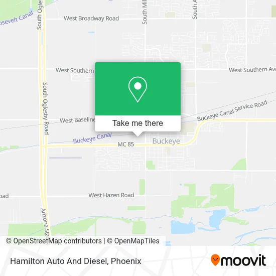 Hamilton Auto And Diesel map