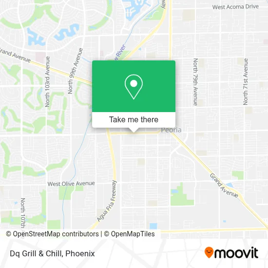 Dq Grill & Chill map