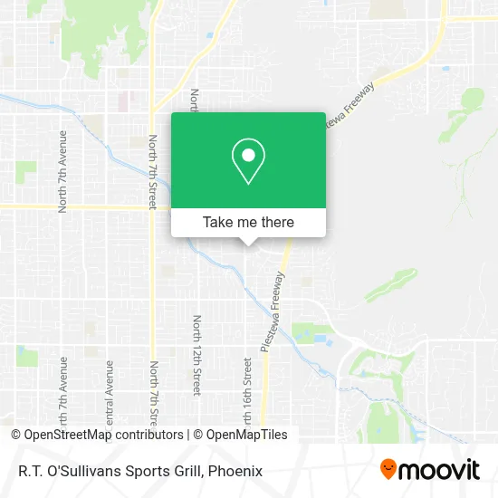 R.T. O'Sullivans Sports Grill map