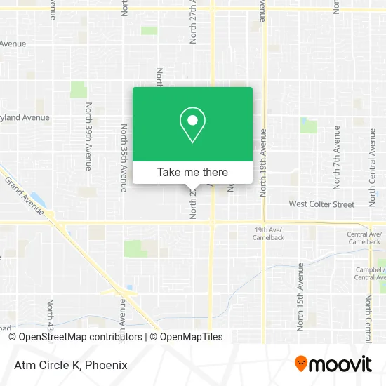 Atm Circle K map