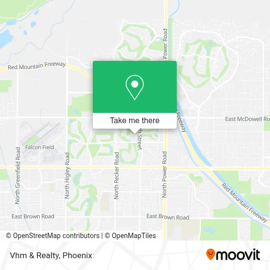 Vhm & Realty map
