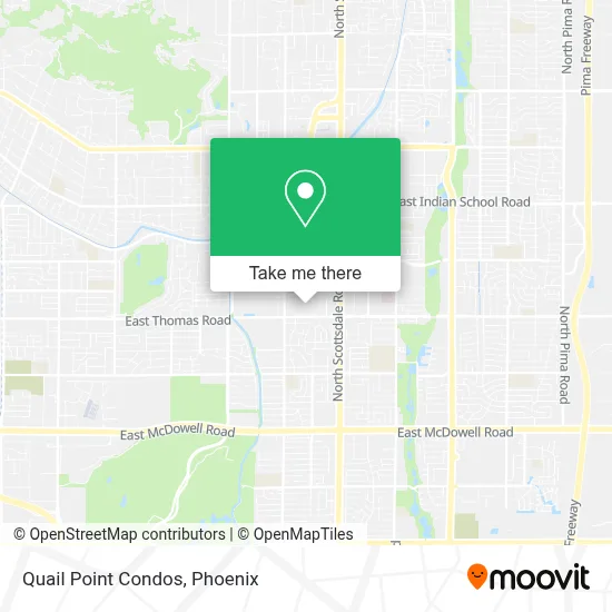 Quail Point Condos map