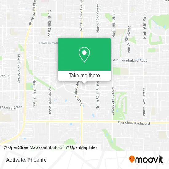 Activate map
