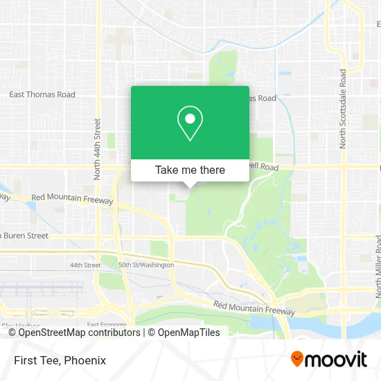 First Tee map
