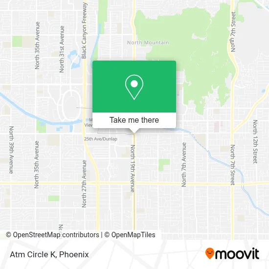 Atm Circle K map