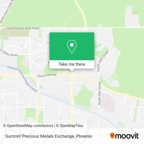 Summit Precious Metals Exchange map