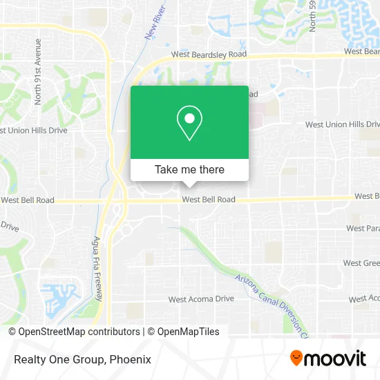 Realty One Group map