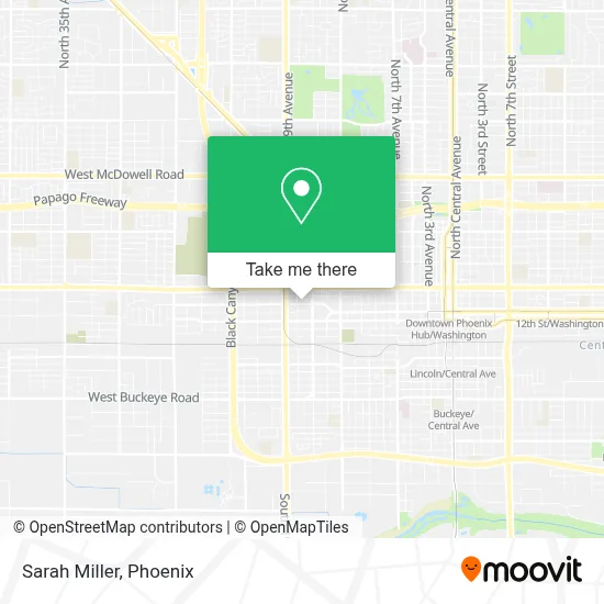 Sarah Miller map