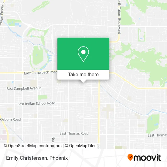 Emily Christensen map
