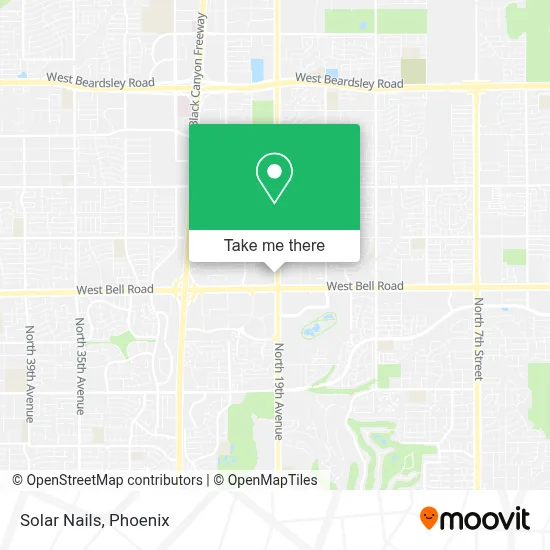 Solar Nails map