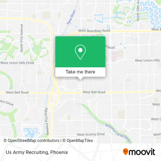 Us Army Recruiting map