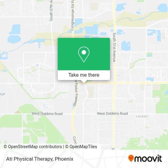 Ati Physical Therapy map