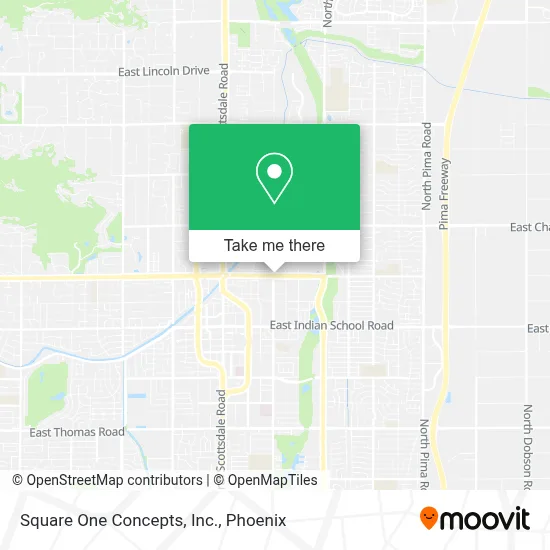 Square One Concepts, Inc. map