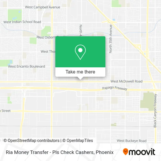 Ria Money Transfer - Pls Check Cashers map