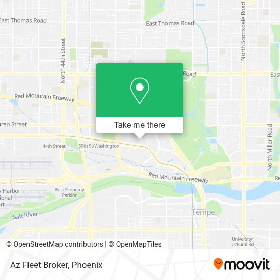 Az Fleet Broker map