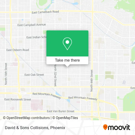 David & Sons Collisions map