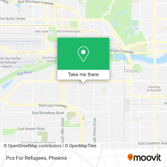 Pcs For Refugees map