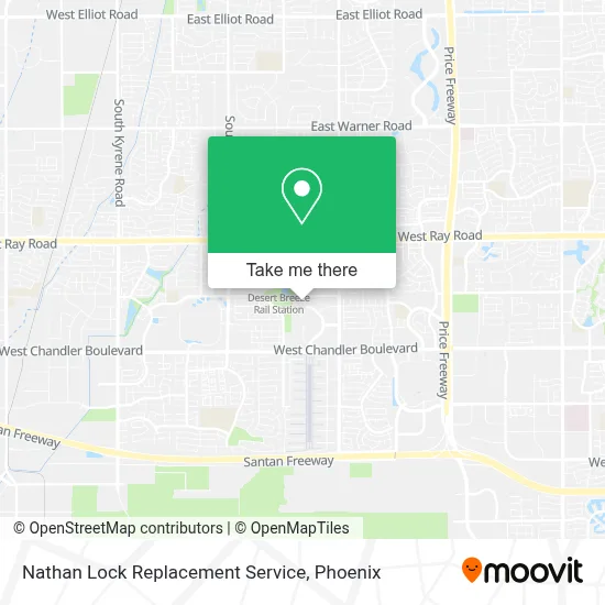 Nathan Lock Replacement Service map