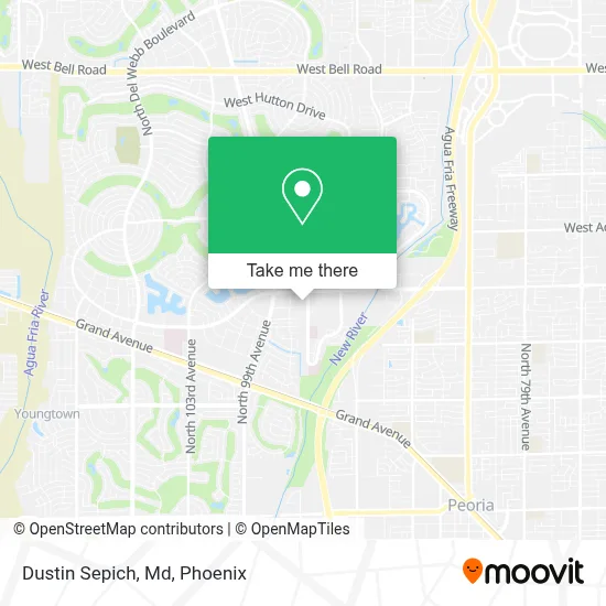 Dustin Sepich, Md map