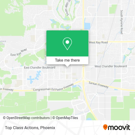 Top Class Actions map