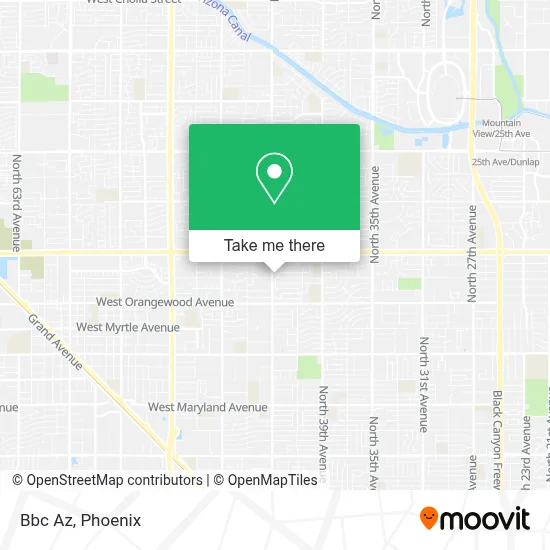 Bbc Az map