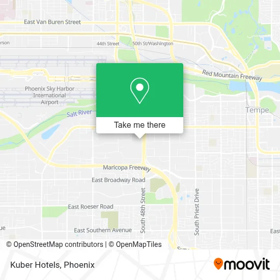 Kuber Hotels map