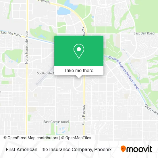 First American Title Insurance Company map