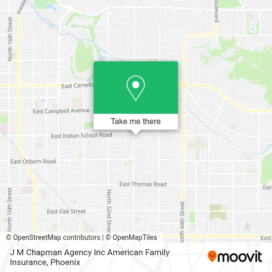 J M Chapman Agency Inc American Family Insurance map