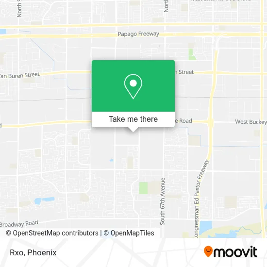 Rxo map