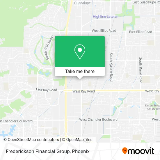 Frederickson Financial Group map