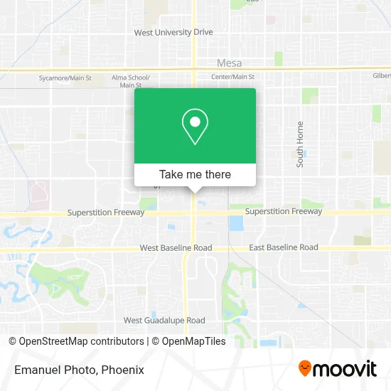 Emanuel Photo map