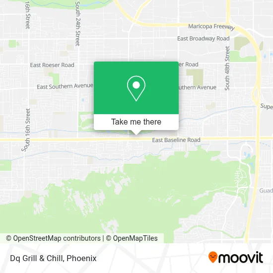 Dq Grill & Chill map