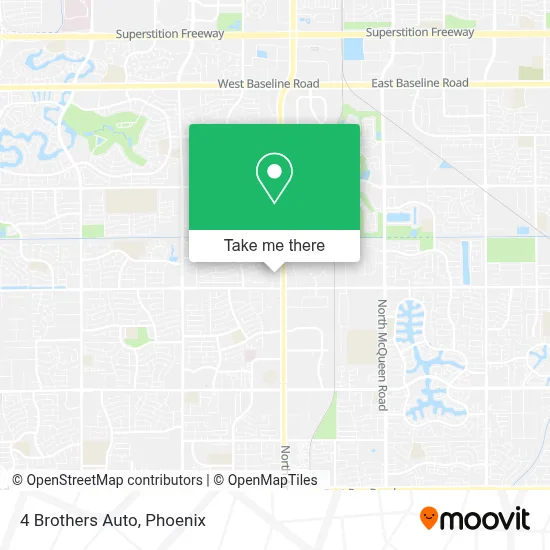 4 Brothers Auto map