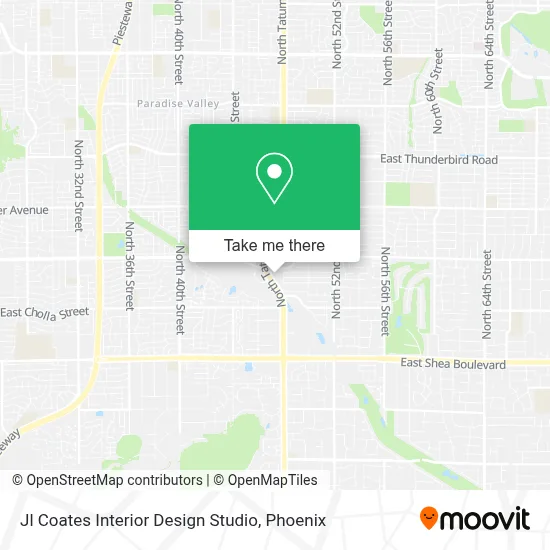 Jl Coates Interior Design Studio map