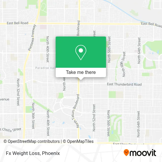 Fx Weight Loss map