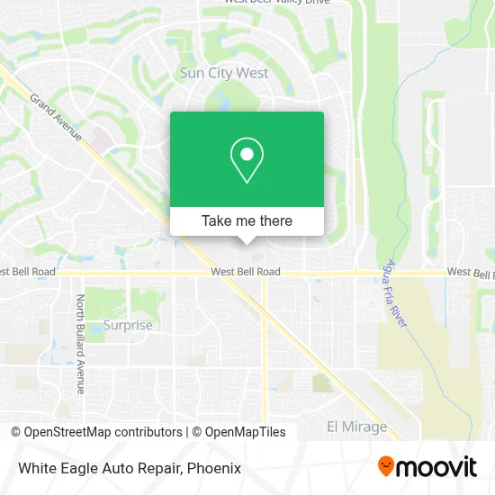 White Eagle Auto Repair map