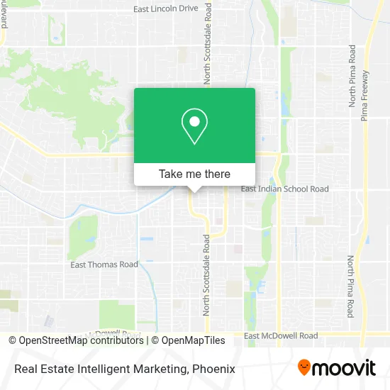Real Estate Intelligent Marketing map