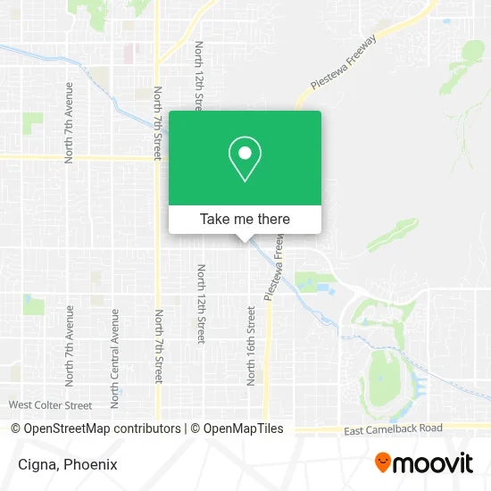 Cigna map