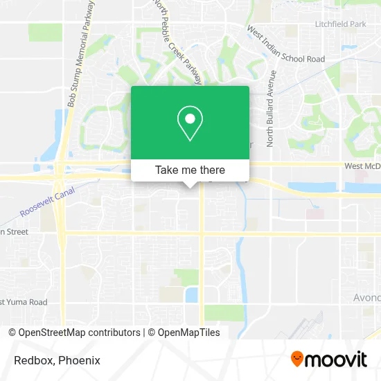 Redbox map